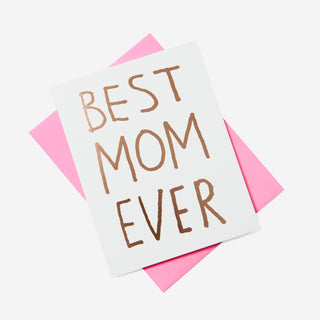 Best Mom Ever Grußkarte