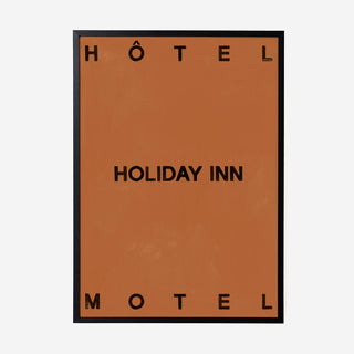 Holiday Inn Orange Art Print