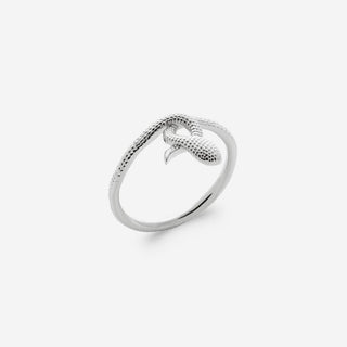 Snake Ring Silber
