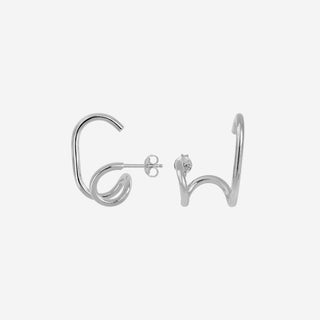 Gloria Earrings Silver