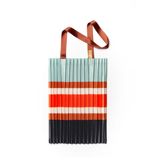 Sorrento Dust Pleated Tote Bag