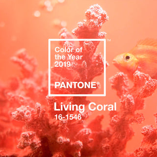 Pantone™ Color of the Year 2019 - Living Coral 16-1546 Schlüsselband Long