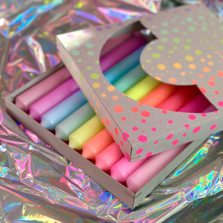 Dip Dye Neon Rainbow Box