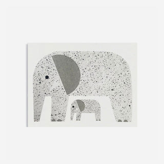 Elephants Mini Grußkarte