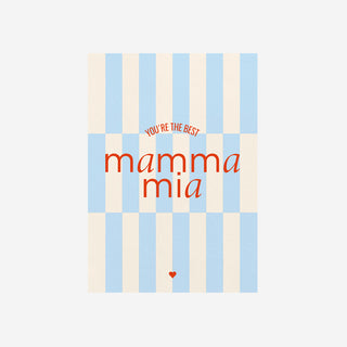 Mamma Mia Postkarte
