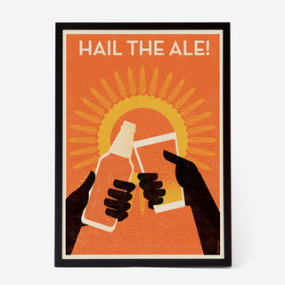 Hail The Ale Siebdruck