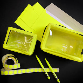 Packing Pouch S Neon Yellow