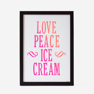 Love Peace Icecream