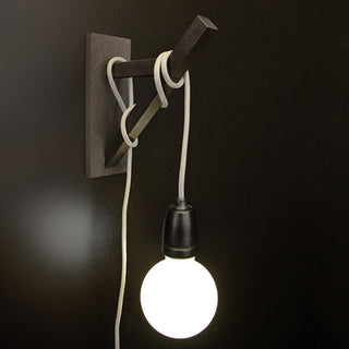 Bracket Black - Wandhalterung für Lampenkabel
