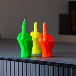 F*ck You Neon Green CandleHand Candle