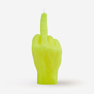 F*ck You Neon Yellow CandleHand Candle
