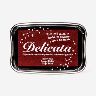 Delicata Ruby Red Ink Pad