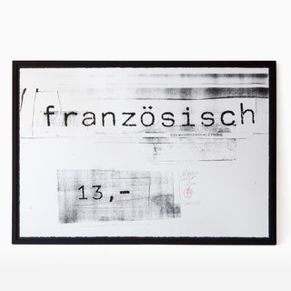 Erich Wellhöfer - French eA Screen Printing