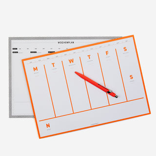 Weekly Planner 50 Weeks - Neon