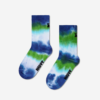 Kids Tie-dye Socks - Blue Green