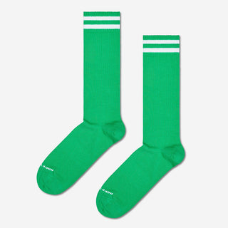 Solid Sneaker Socken - Green
