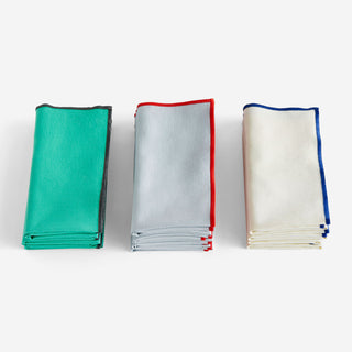 Outline Napkins Verdigris Green - Set of 4 napkins