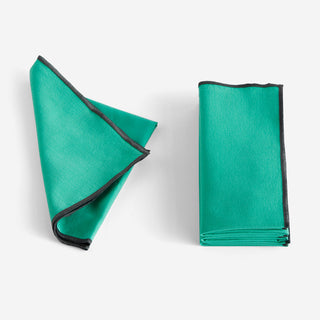 Outline Napkins Verdigris Green - Set of 4 napkins
