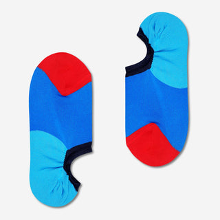 Gry Invisible Sneaker Socks - Blue Red