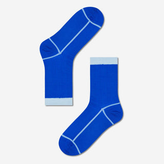 Liv Crew Socks - Blue