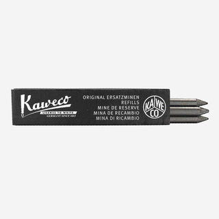 Kaweco pencil leads 5.6 mm in 5B - 3 pcs