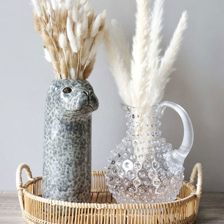 Chrystal Hobnail Jug