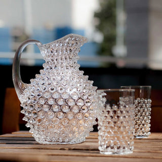 Chrystal Hobnail Jug