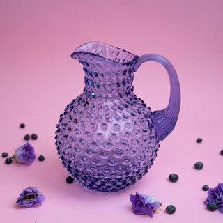 Lavender Hobnail Jug