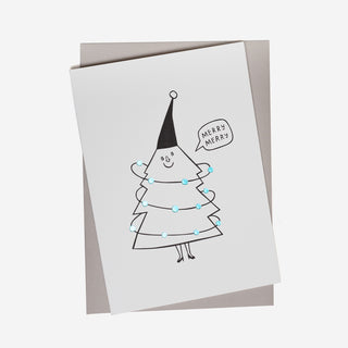 Merry Tree Weihnachtskarte