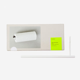 Kitchen roll holder - White