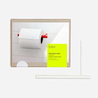 Toilet paper holder - White