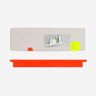 Wall shelf Z Shelf - Neon Red