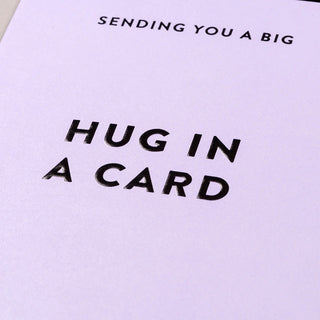 Hug in a Card Greeting Card
