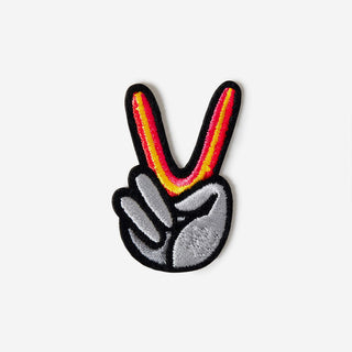 Patch V for Victory – iron-on patch