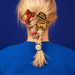 Brosche Glass of Red Wine