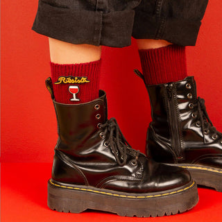 Brosche Glass of Red Wine