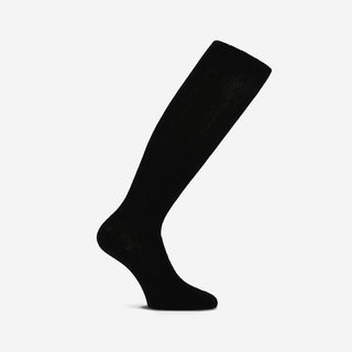 Colette Cashmere Kneehigh Socks - Black