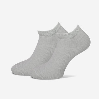 Amsterdam Sneaker Socks - Light Grey 2-Pack