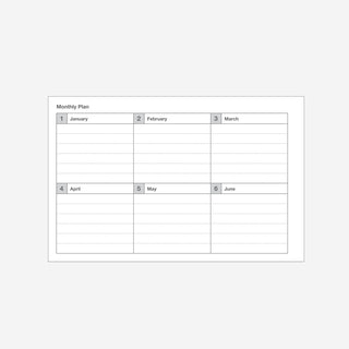 Dayfree Weekly Schedule Light Pink