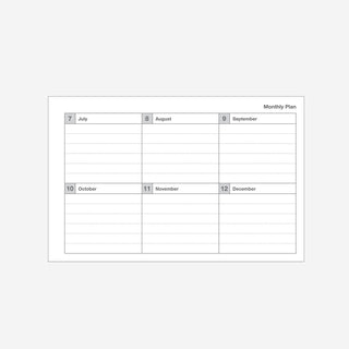 Dayfree Weekly Schedule Light Pink