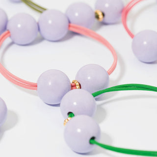 WOODY Hair Tie - Pink Candy