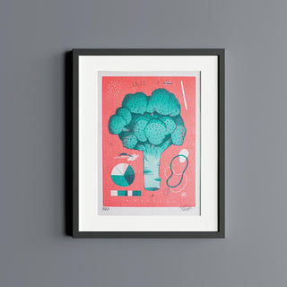 Broccoli Artprint
