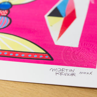 Eisbecher Schirmchen Artprint