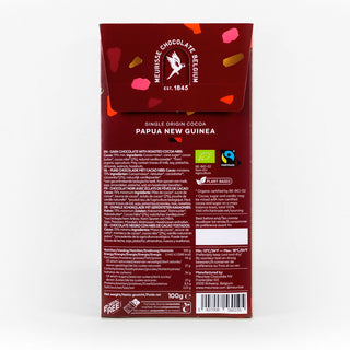 Dark Chocolate with Roasted Cocoa Nibs 73% Bio-Schokolade