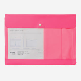 General Purpose Case A4 Neon Pink