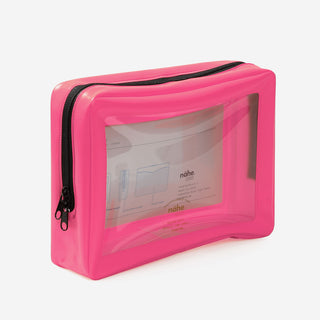 Packing Pouch L Neon Pink