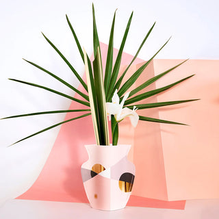 Mini Paper Vase Siena Pink