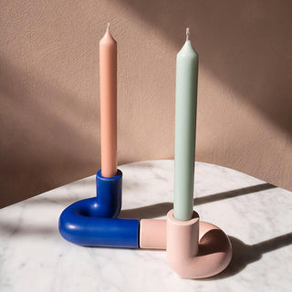 Templo Candle Holder Dark Blue – Candle holder