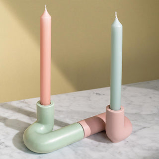 Templo Candle Holder Light Mint – Candle holder