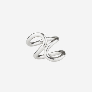 Infinity 2 Ring Silver
